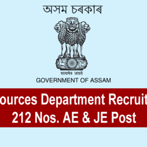 Water Resources Department Recruitment 2025
