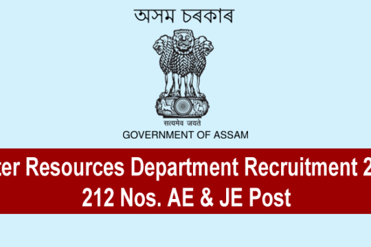 Water Resources Department Recruitment 2025