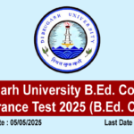 Dibrugarh University B.Ed. Common Entrance Test 2025 (B.Ed. CET)