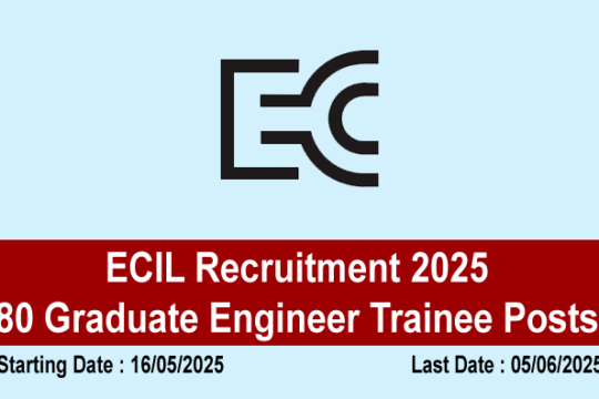 ECIL Recruitment 2025