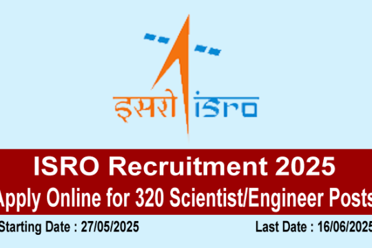 ISRO Recruitment 2025