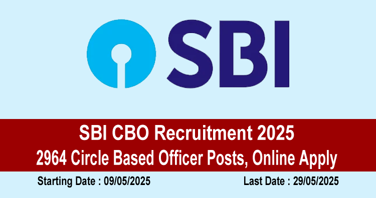 SBI CBO Recruitment 2025
