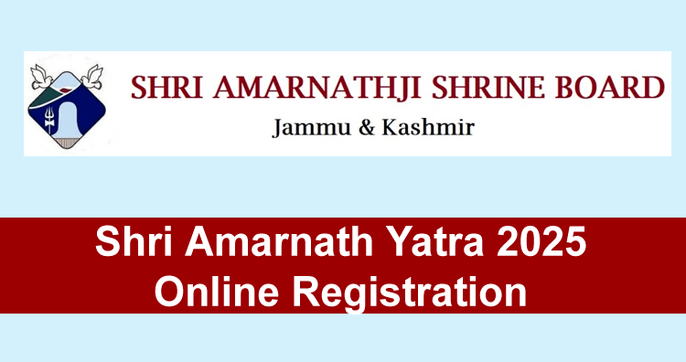 Shri Amarnath Yatra 2025 - Online Registration