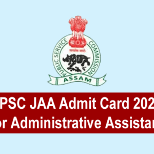 APSC JAA Admit