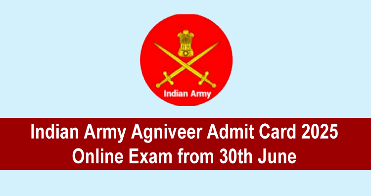 Indian Army Agniveer Admit