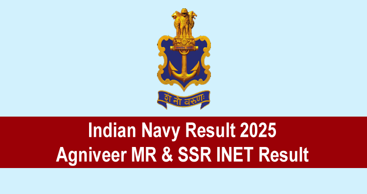 Indian Navy Result 2025