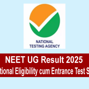 NEET UG Result 2025