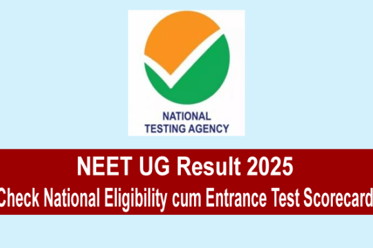 NEET UG Result 2025