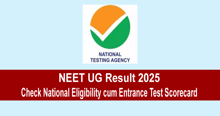 NEET UG Result 2025