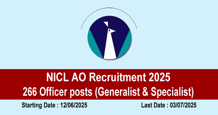 NICL AO Recruitment 2025
