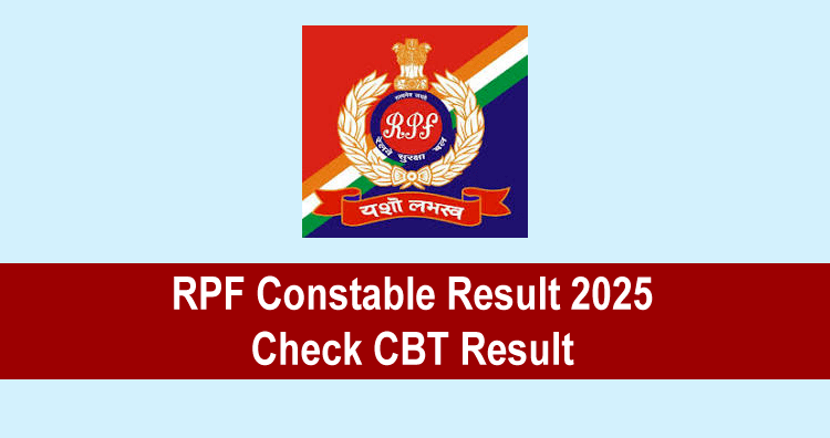 RPF Constable Result