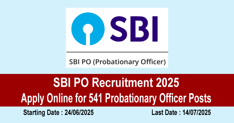 SBI PO Recruitment 2025