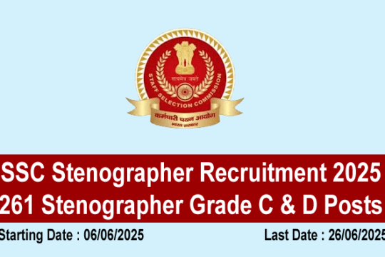 SSC Stenographer