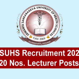 SSUHS Recruitment 2025