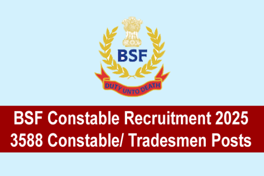 BSF Constable Recruitment