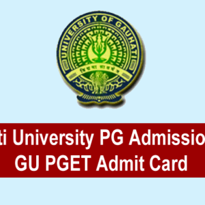 Gauhati University PG Admission