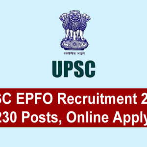UPSC EPFO