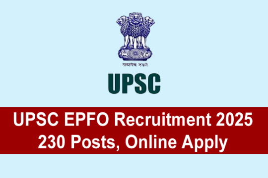 UPSC EPFO