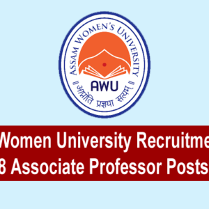 Assam Women University Recruitment