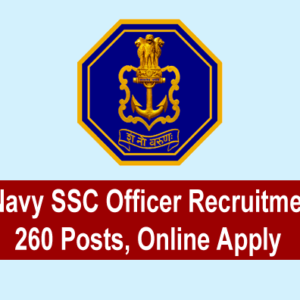 Indian Navy SSC Officer