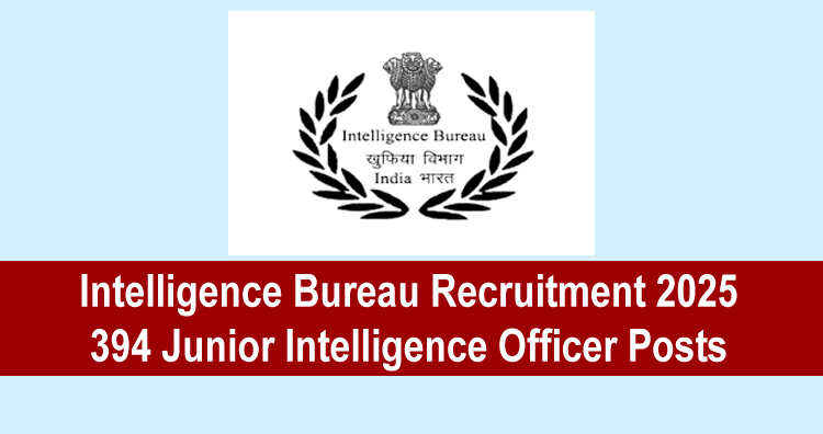 Intelligence Bureau Recruitment
