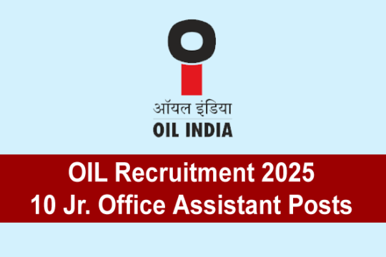 OIL Recruitment