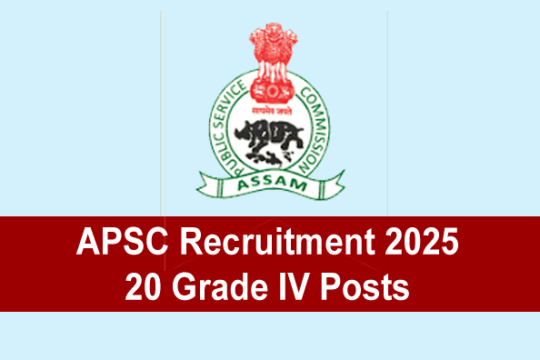 APSC Recruitment