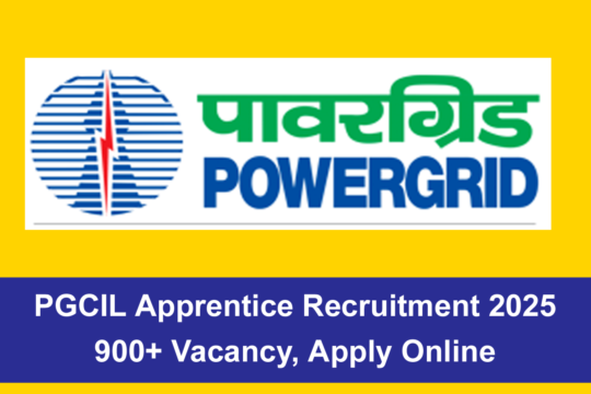 PGCIL Apprentice Recruitment