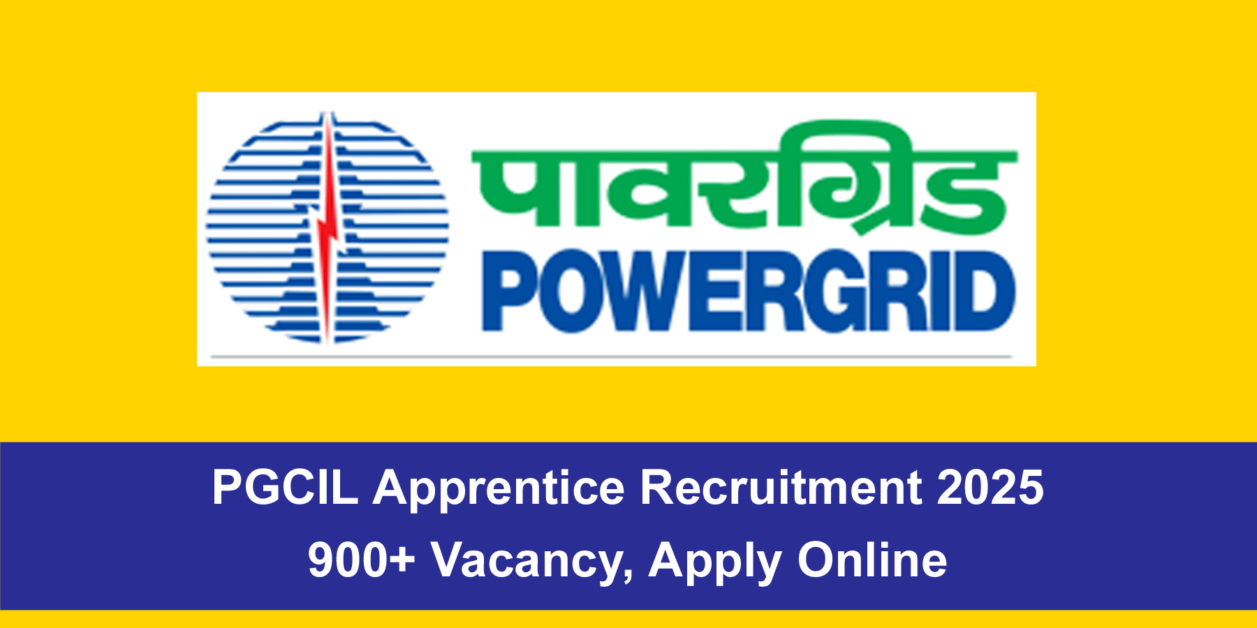 PGCIL Apprentice Recruitment