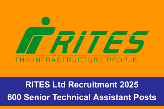 RITES Ltd Recruitment