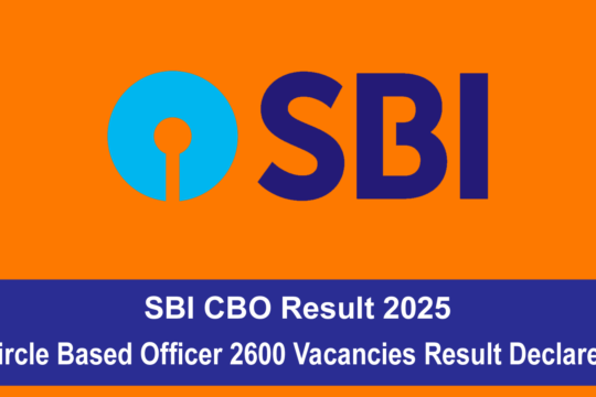 SBI CBO Result