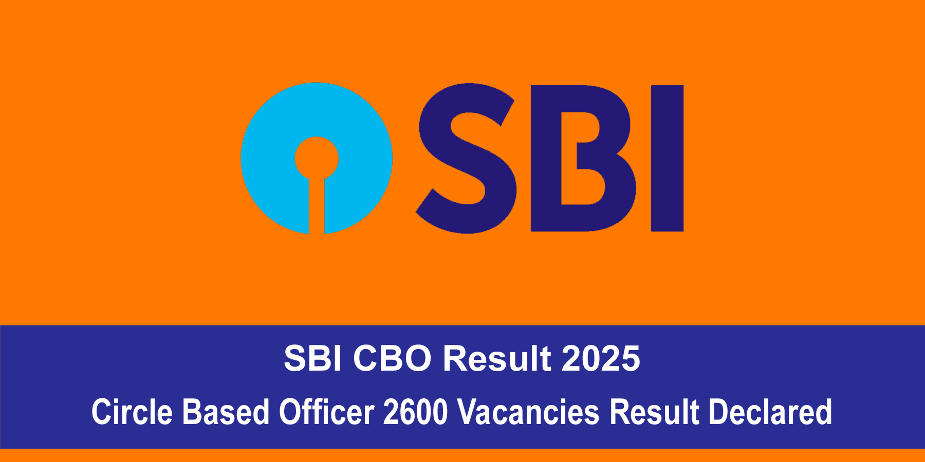 SBI CBO Result