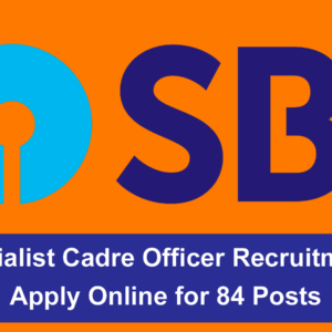 SBI Specialist Cadre Officer