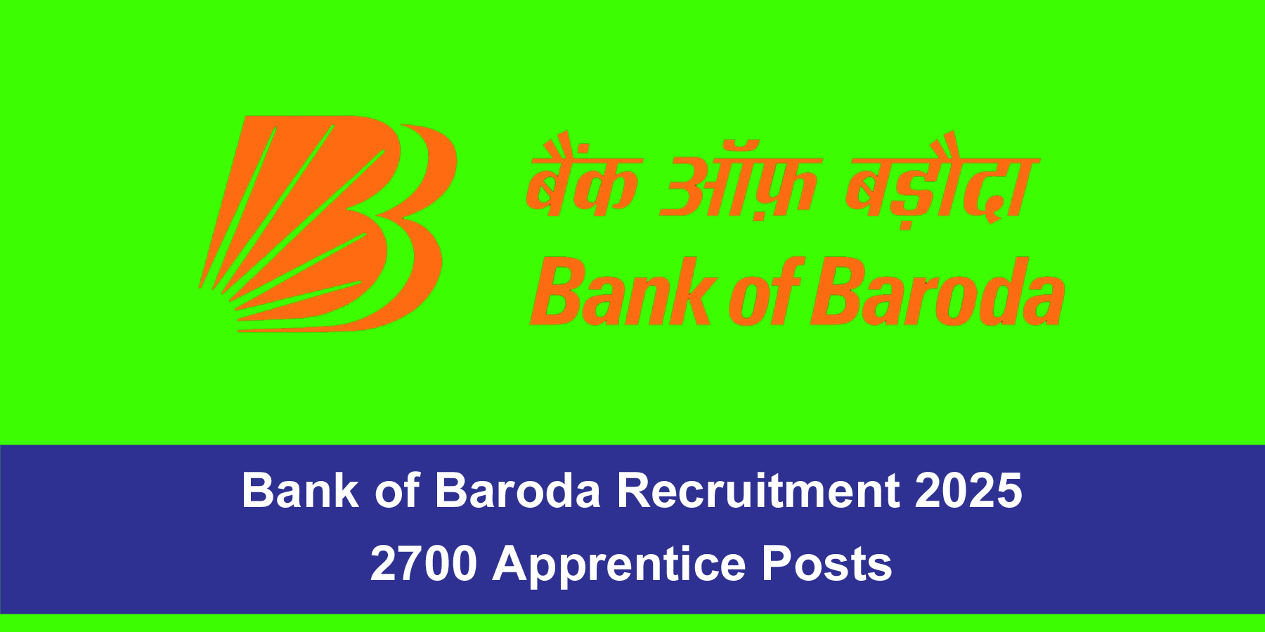 Bank of Baroda Recruitment 2025