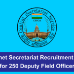 Cabinet Secretariat Recruitment