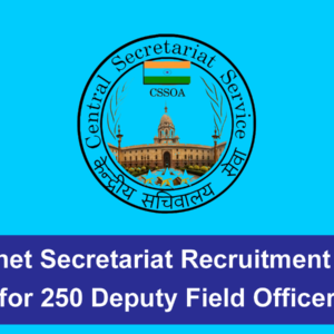 Cabinet Secretariat Recruitment