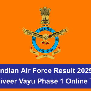 Indian Air Force Result