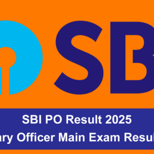 SBI PO Result