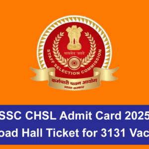 SSC CHSL Admit Card