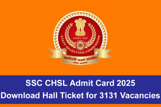 SSC CHSL Admit Card