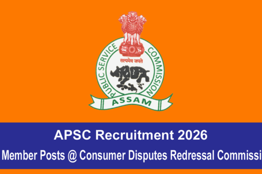 APSC Recruitment 2026