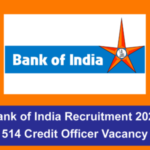 Bank of India Recruitment 2026
