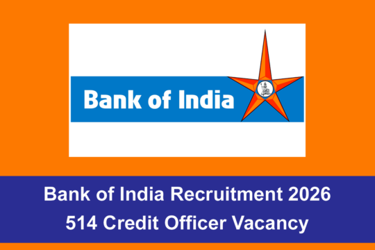 Bank of India Recruitment 2026