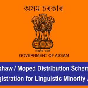 ERickshaw - Moped Distribution Scheme 2025