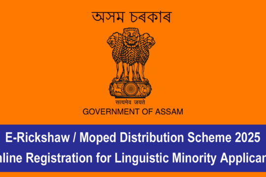 ERickshaw - Moped Distribution Scheme 2025