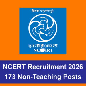 NCERT Recruitment 2026