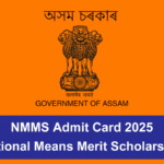 NMMS Admit Card 2025