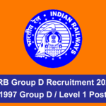 RRB Group D Recruitment