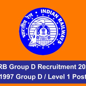 RRB Group D Recruitment