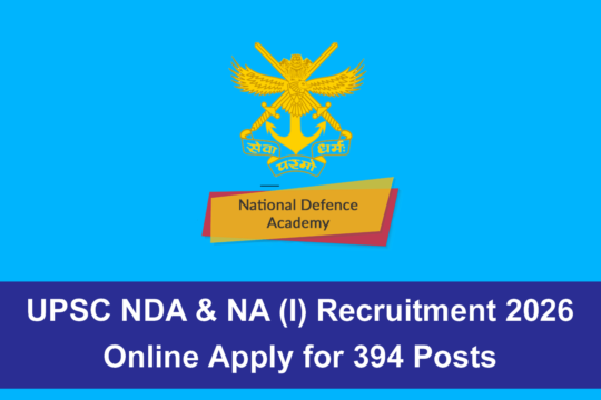 UPSC NDA & NA